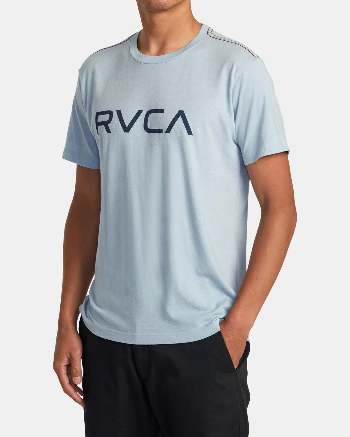 Big RVCA Tee - Deja Blue