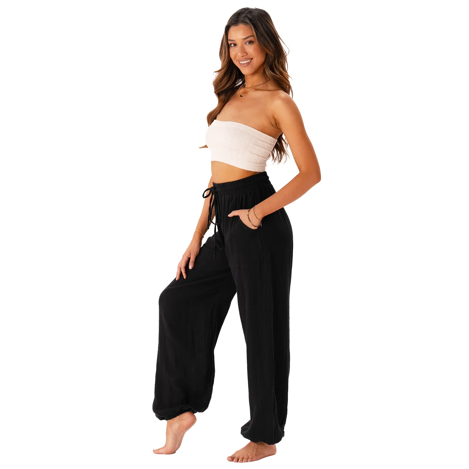 Black Castaway Jogger Pant