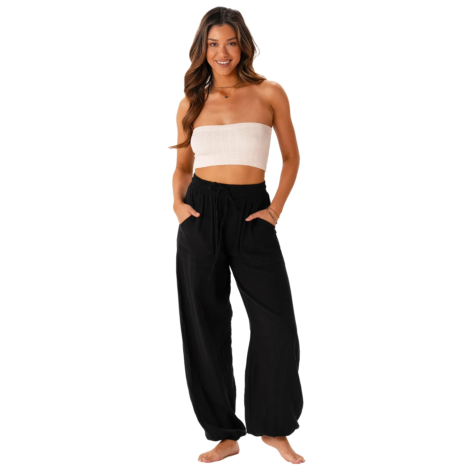 Black Castaway Jogger Pant