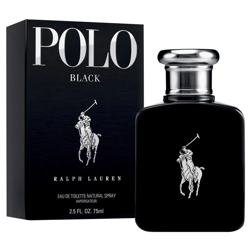 Black - For Men - by POLO RALPH LAUREN - EDT 125ml