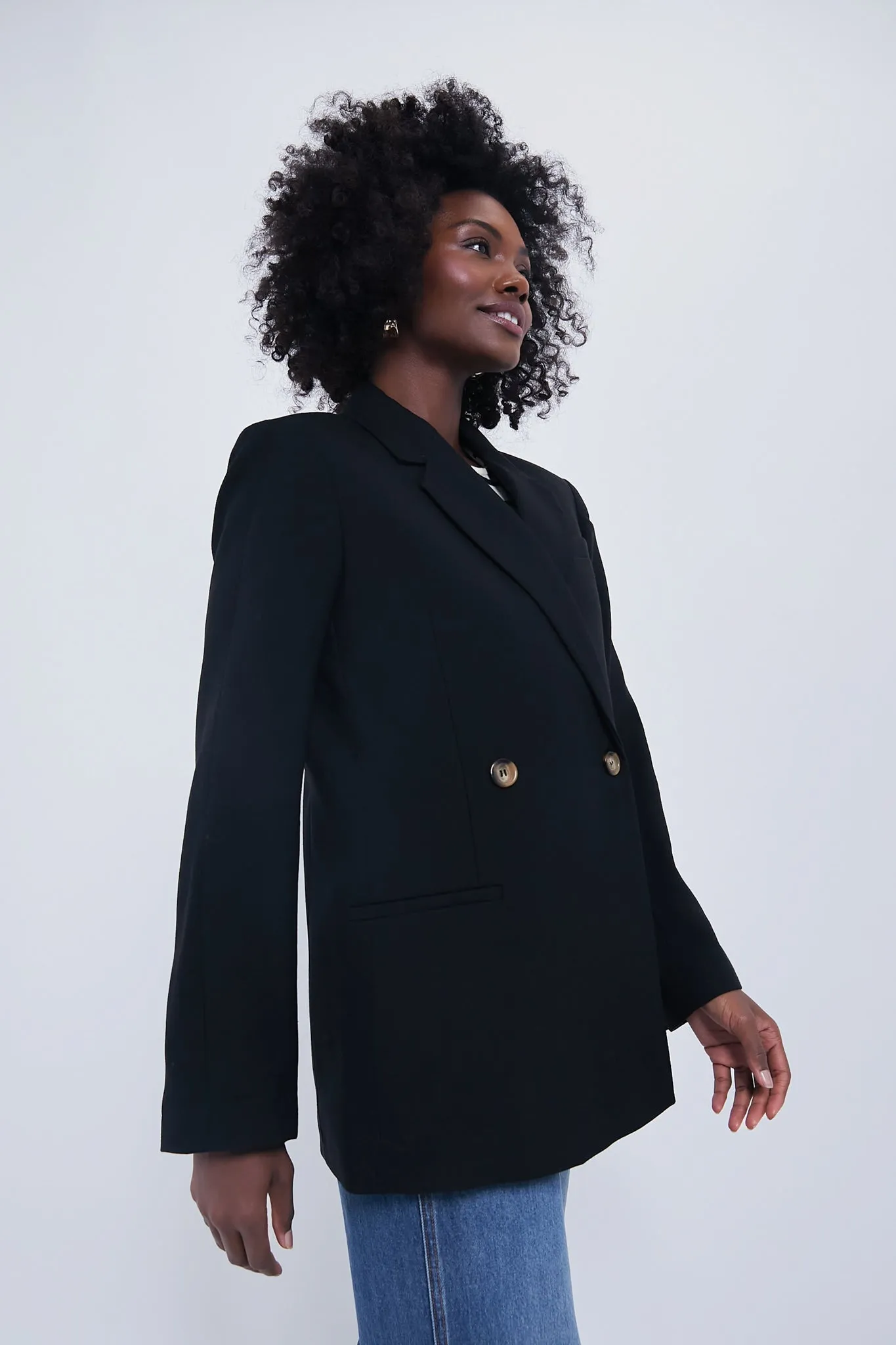 Black Kaia Blazer