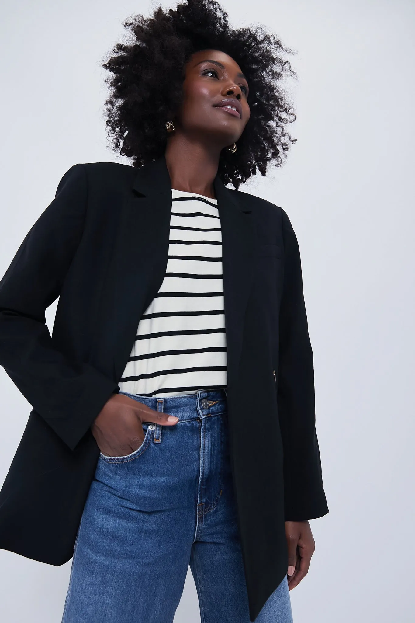 Black Kaia Blazer