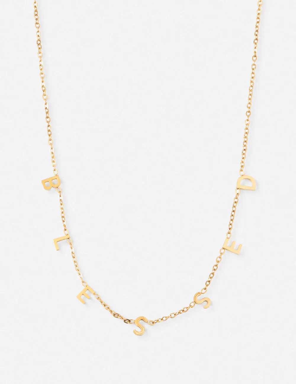 Blessed Dainty Necklace