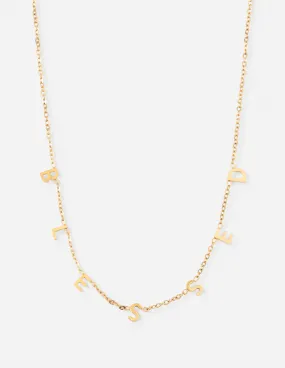 Blessed Dainty Necklace