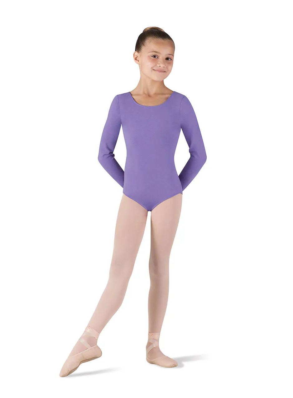 Bloch Child Long Sleeve Round Neck Leotard -  CL5409