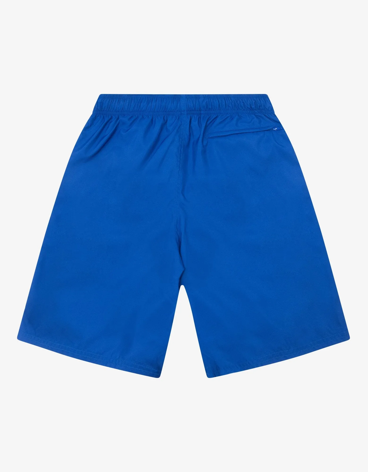 Blue Classic Logo Long-Length Swim Shorts