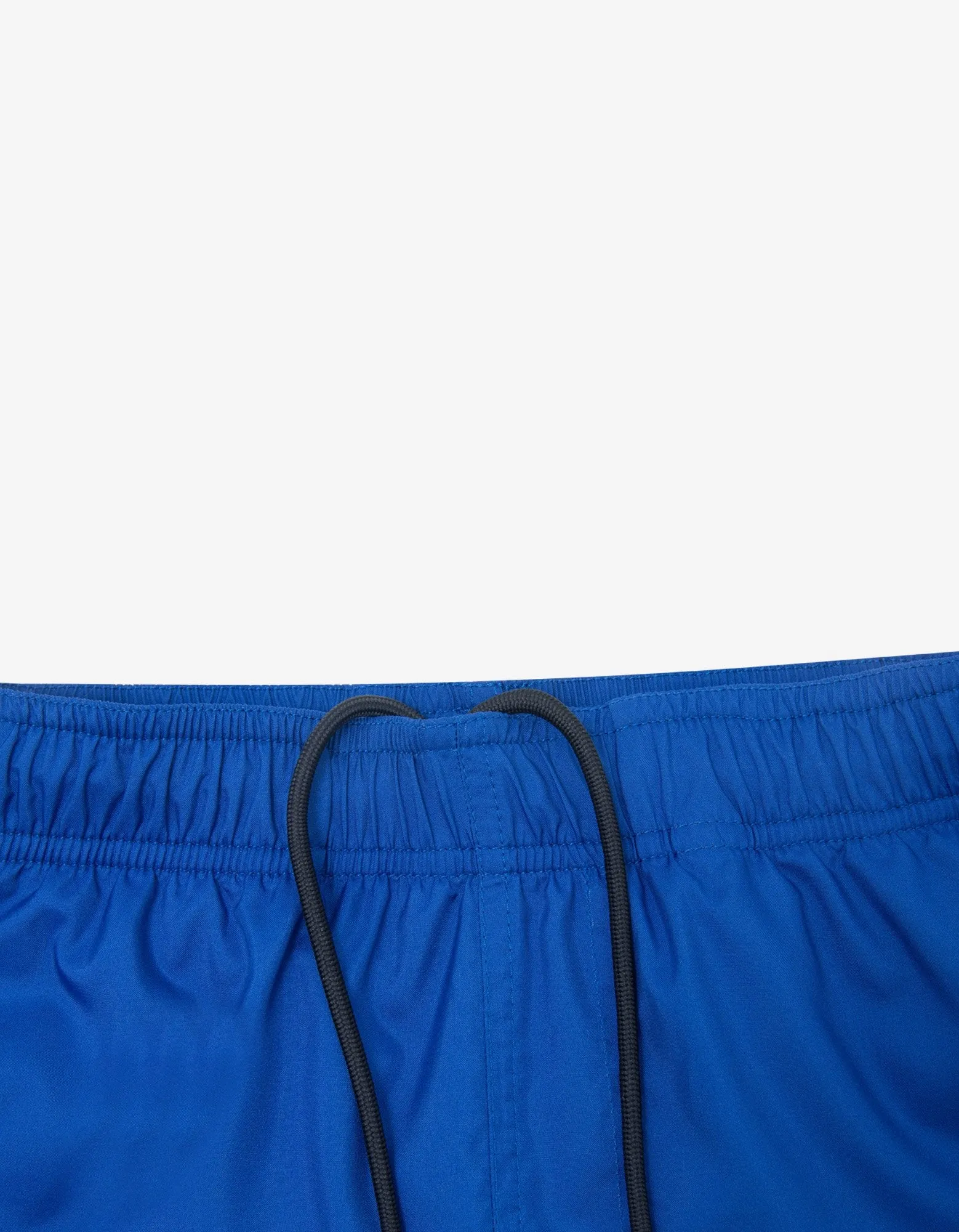 Blue Classic Logo Long-Length Swim Shorts