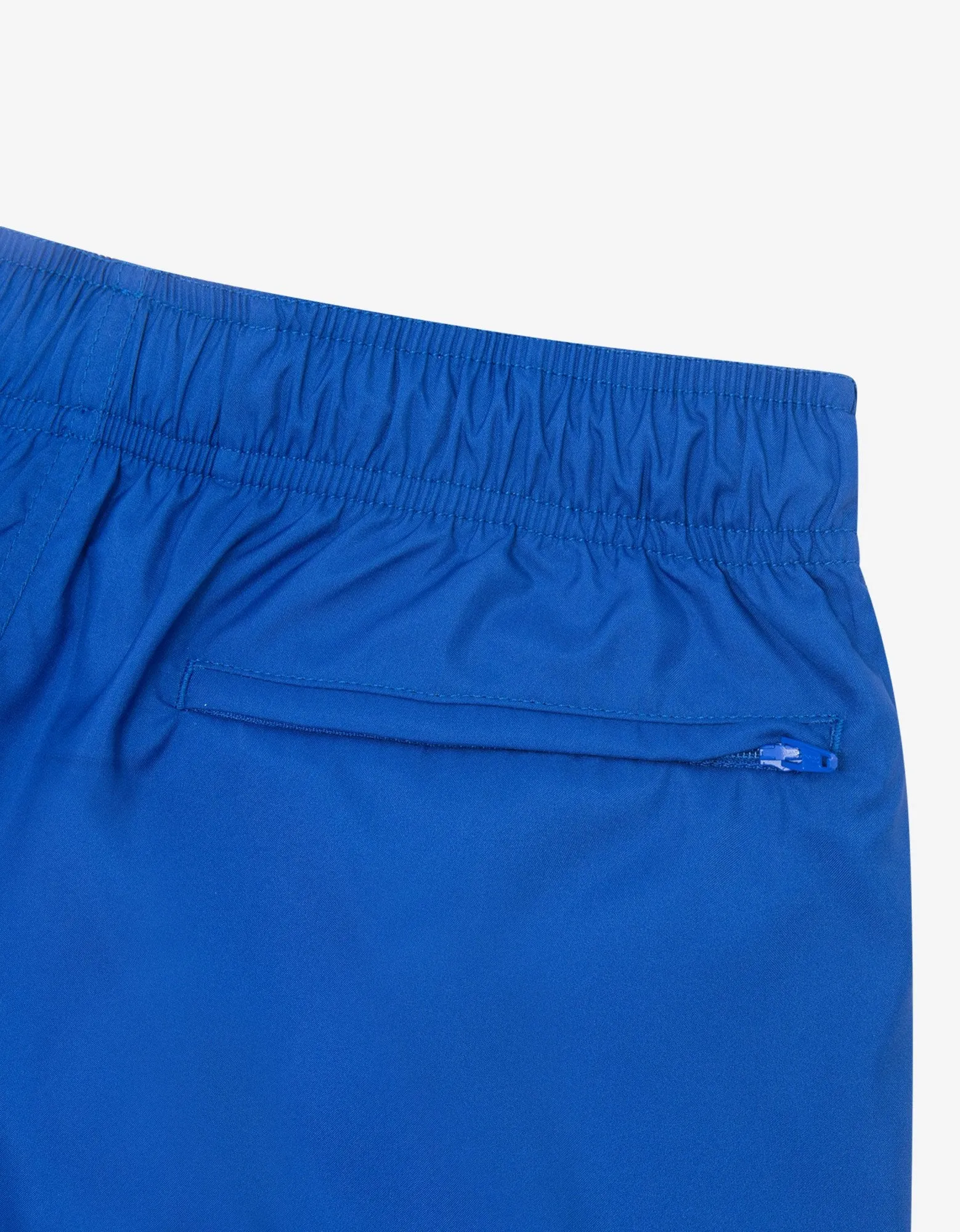 Blue Classic Logo Long-Length Swim Shorts