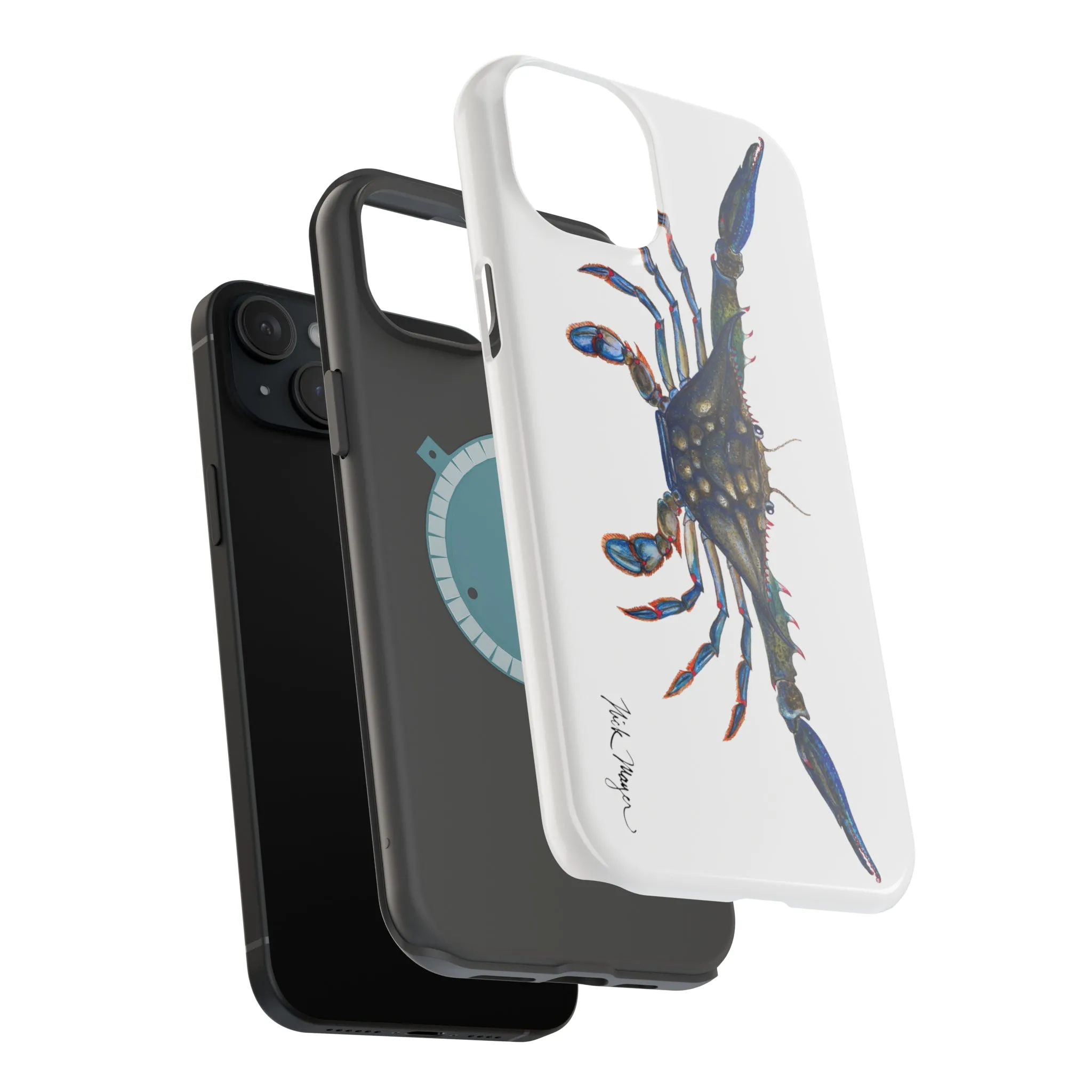 Blue Crab MagSafe iPhone Case