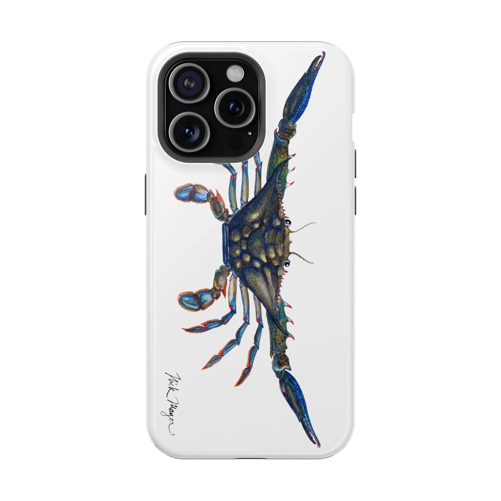 Blue Crab MagSafe iPhone Case