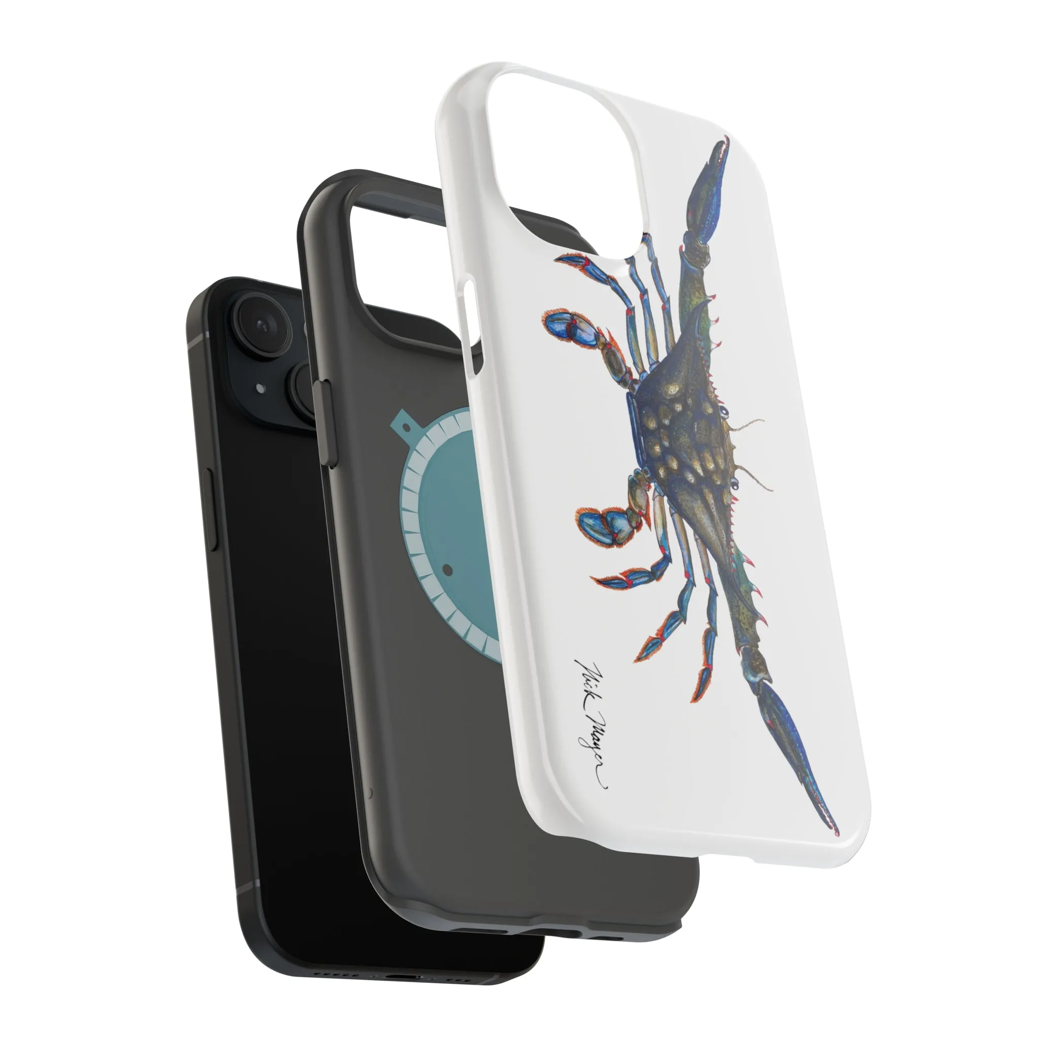 Blue Crab MagSafe iPhone Case