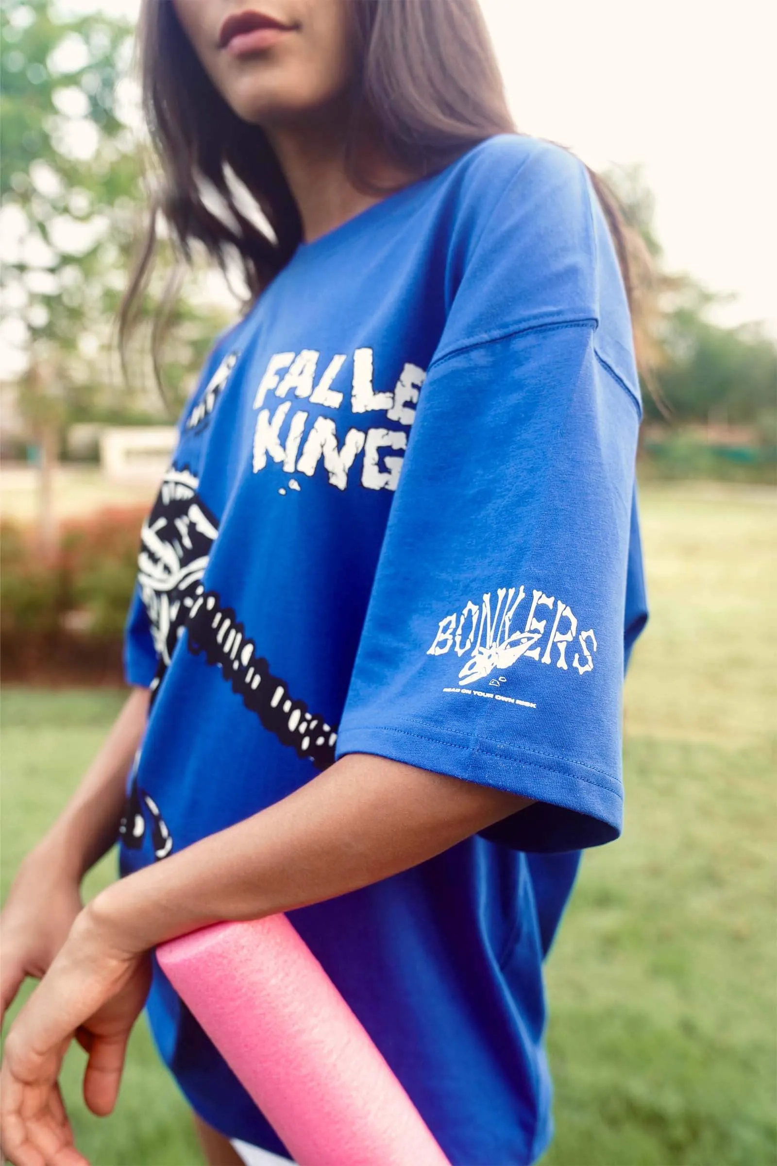 Blue Fallen Kings Oversized T-shirt