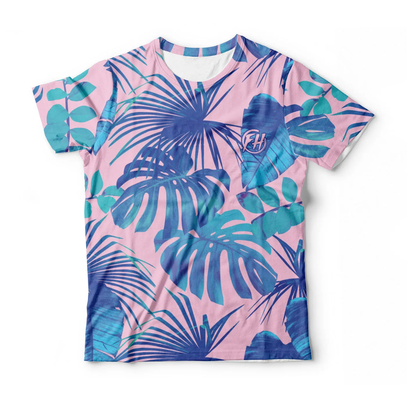 Blue Monstera T-Shirt