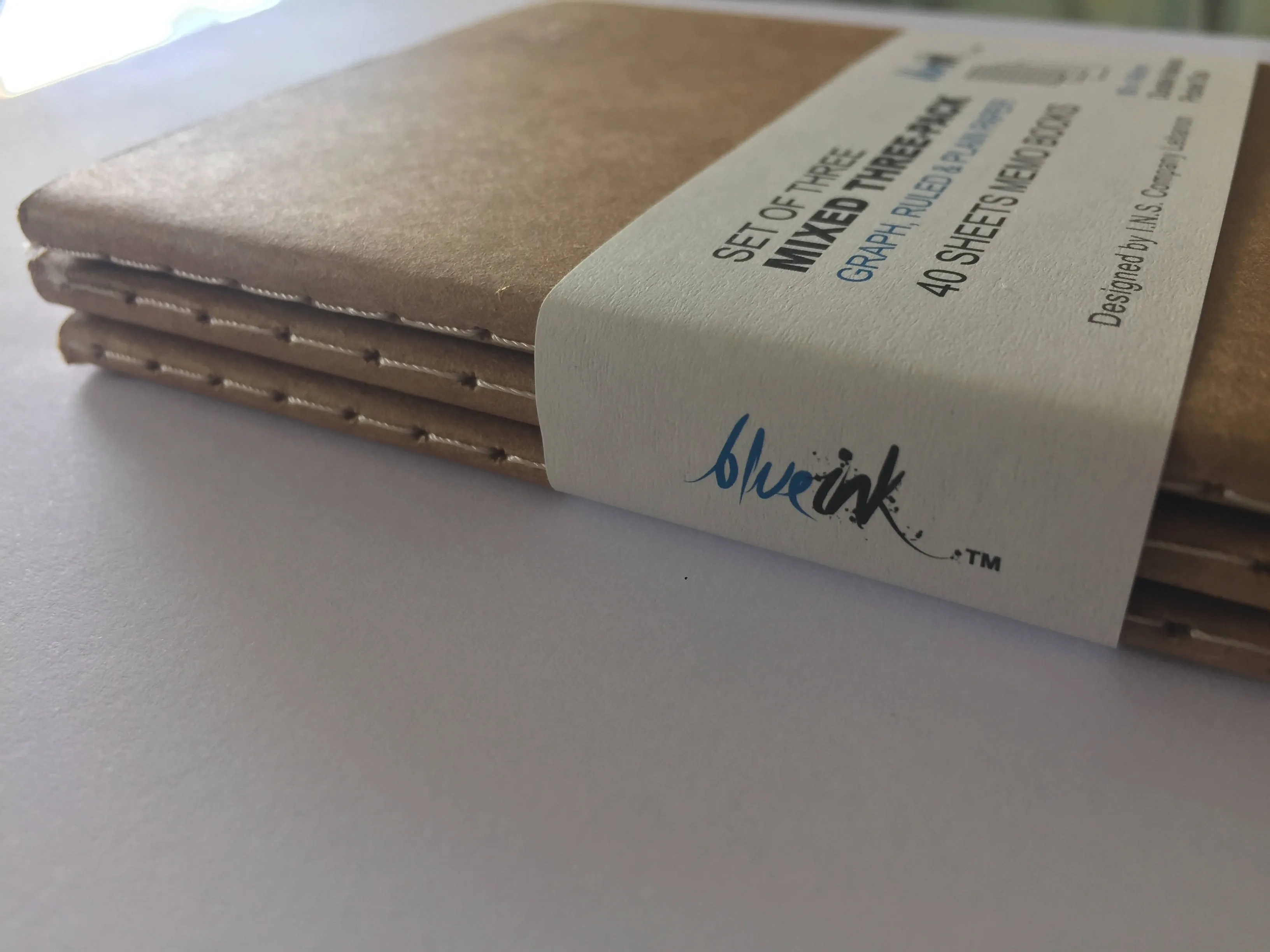 Blueink Set of 3 Memo Books