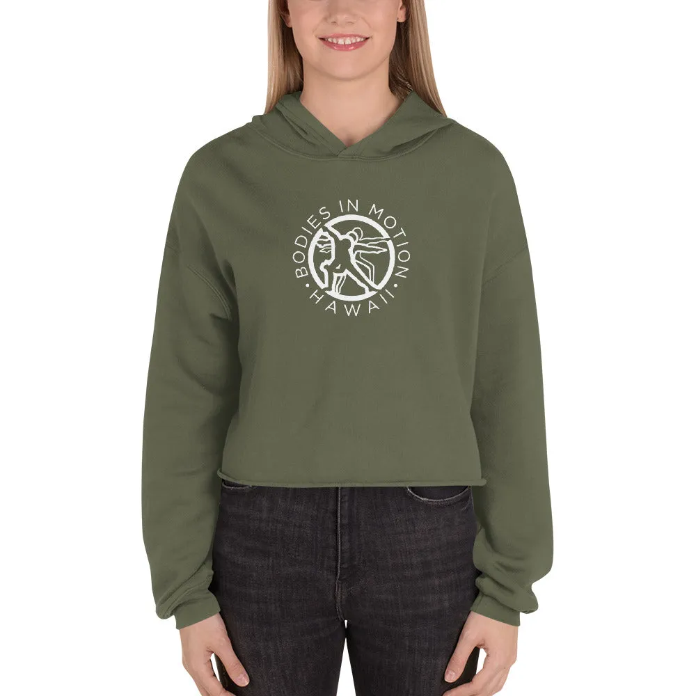 Bodies in Motion Fleece Crop Hoodie