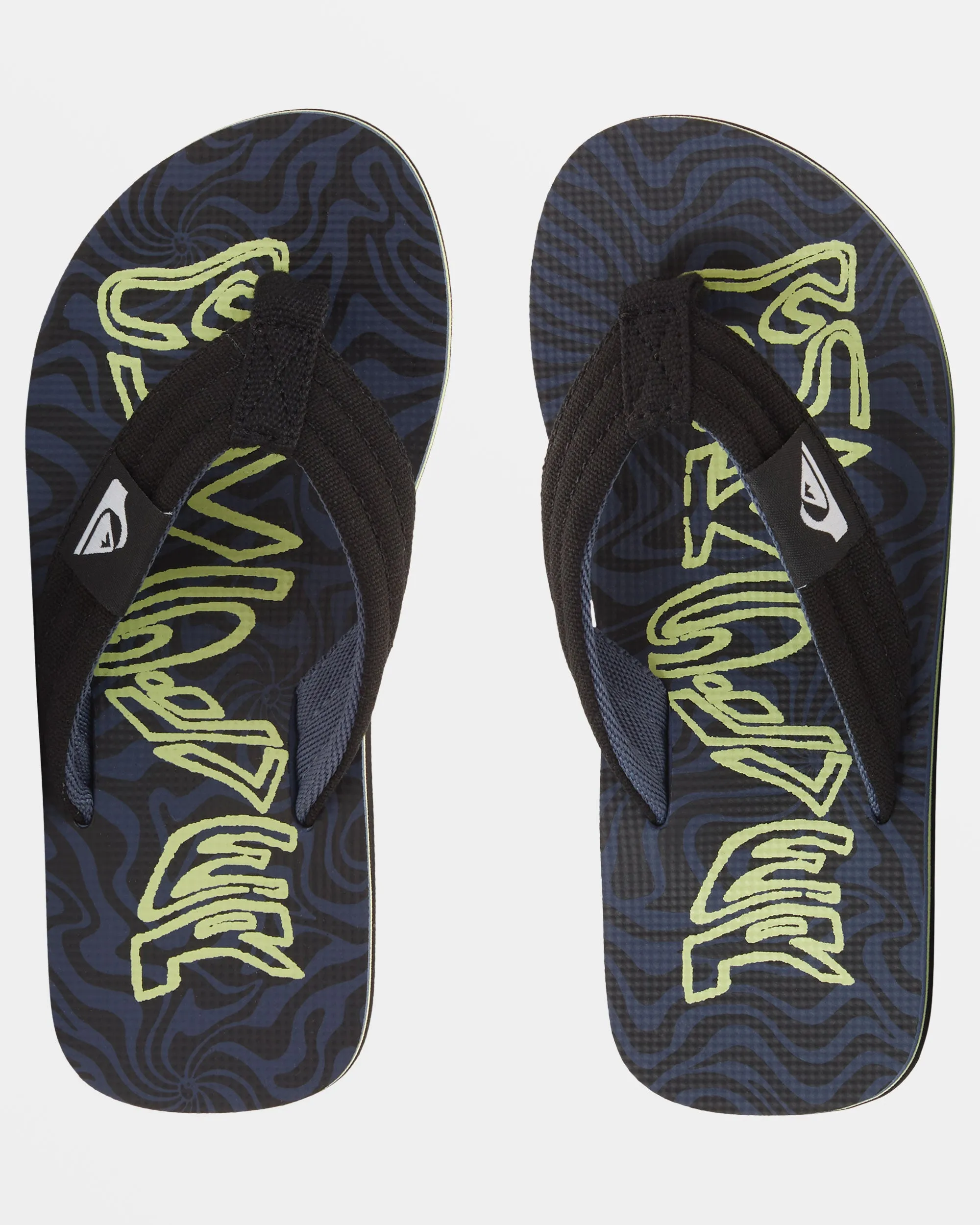 Boys 8-16 Molokai Layback Sandals - Black/Green/Blue