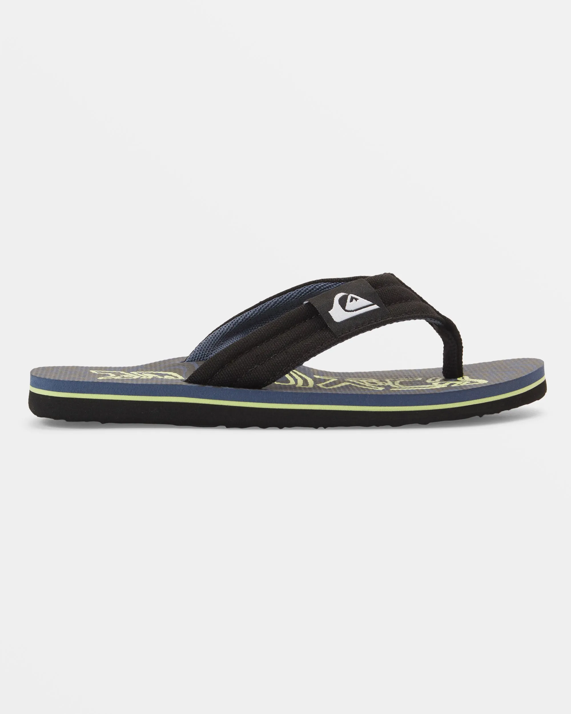 Boys 8-16 Molokai Layback Sandals - Black/Green/Blue