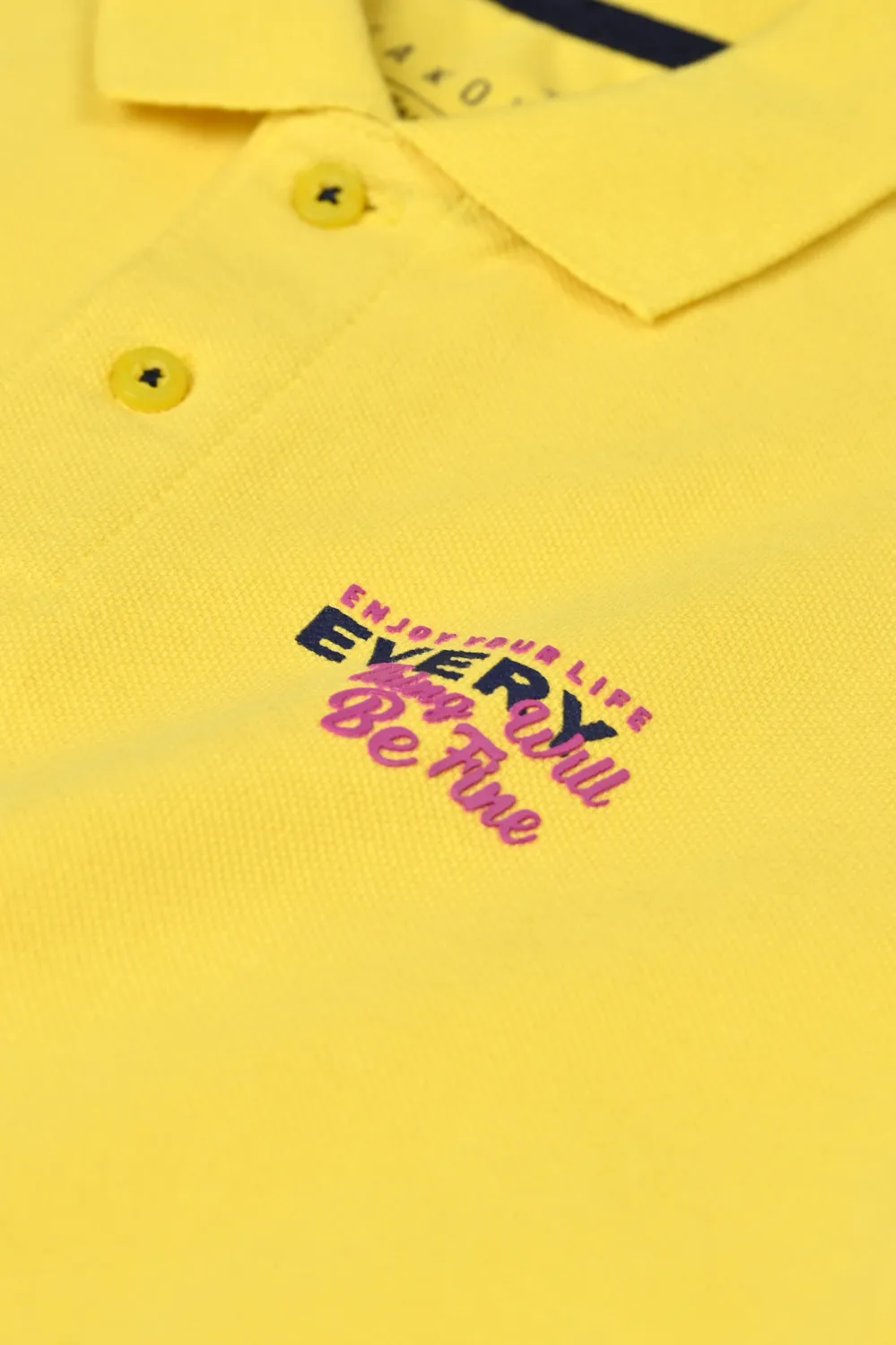 BOYS EMBELLISHED POLO