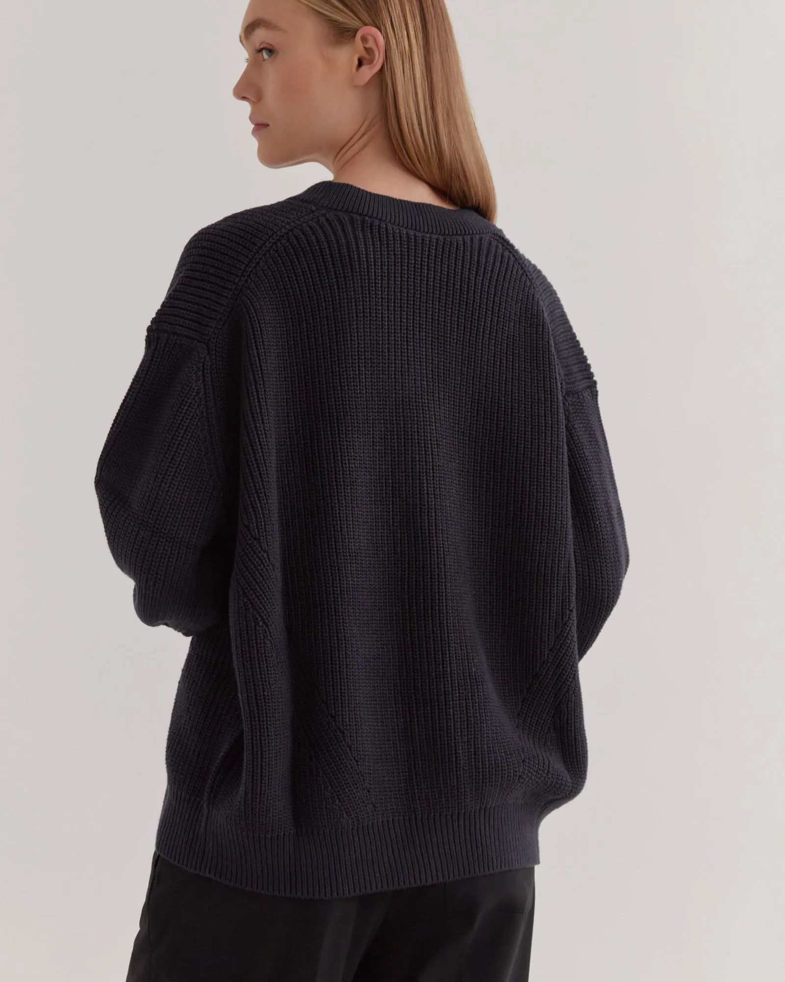 Bria Cardigan True Navy