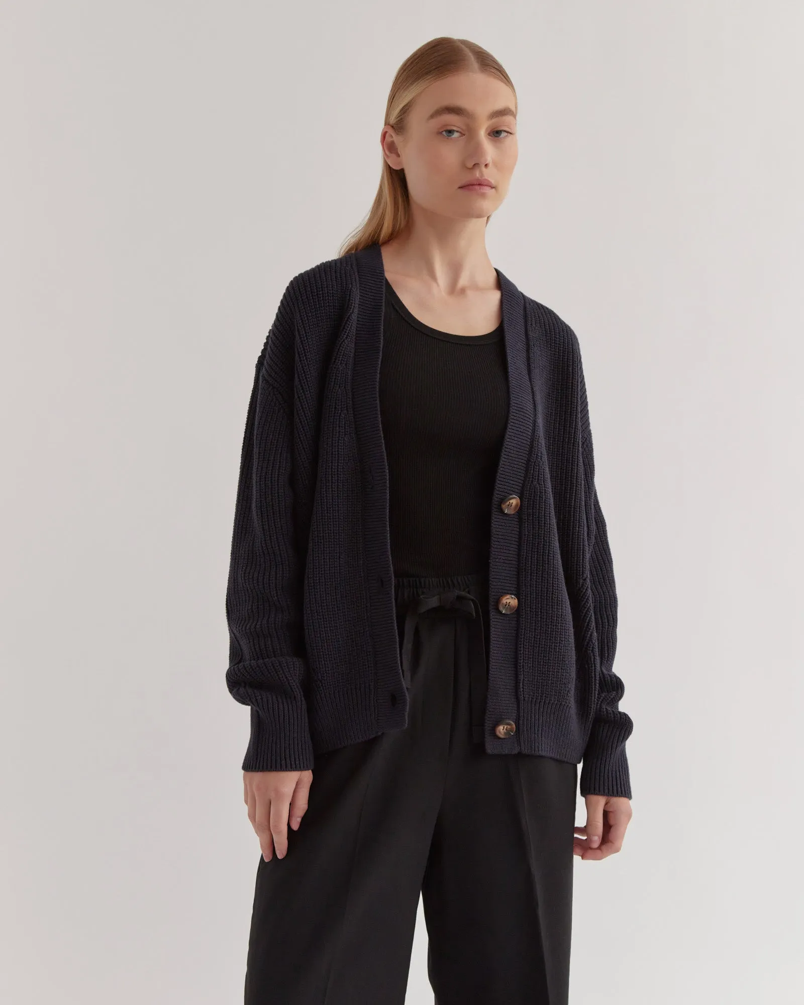 Bria Cardigan True Navy