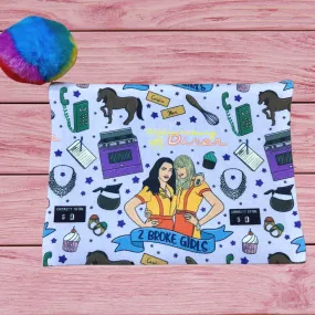 Broke Girl Canvas Pencil Bag