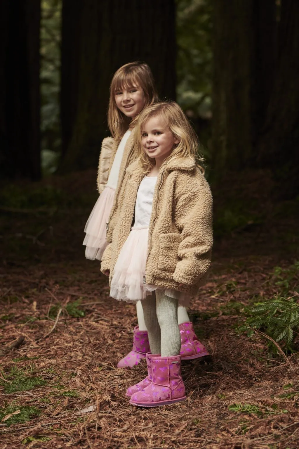 Brumby Kid's Unicorn Shearling Boot - Deep Pink