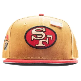 Brushed Bronze 59FIFTY Fitted - San Francisco 49ers