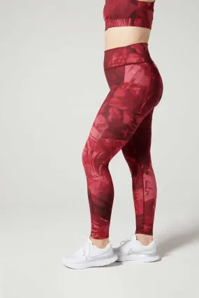 Camila Front Pocket Legging Magenta Fern