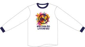 Camiseta Manga Longa Escola do Universo - A partir de