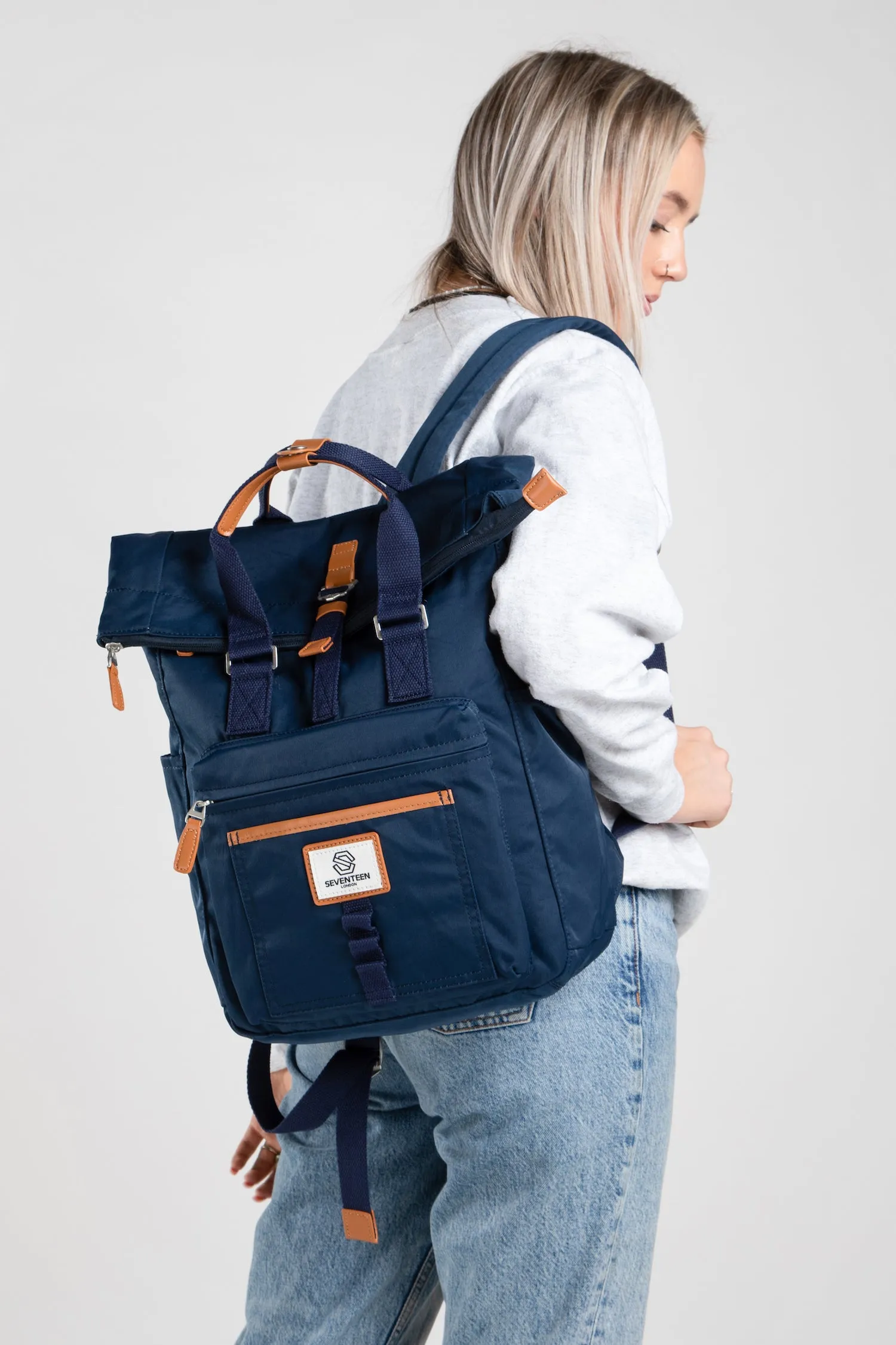 Canary Wharf Backpack - Navy