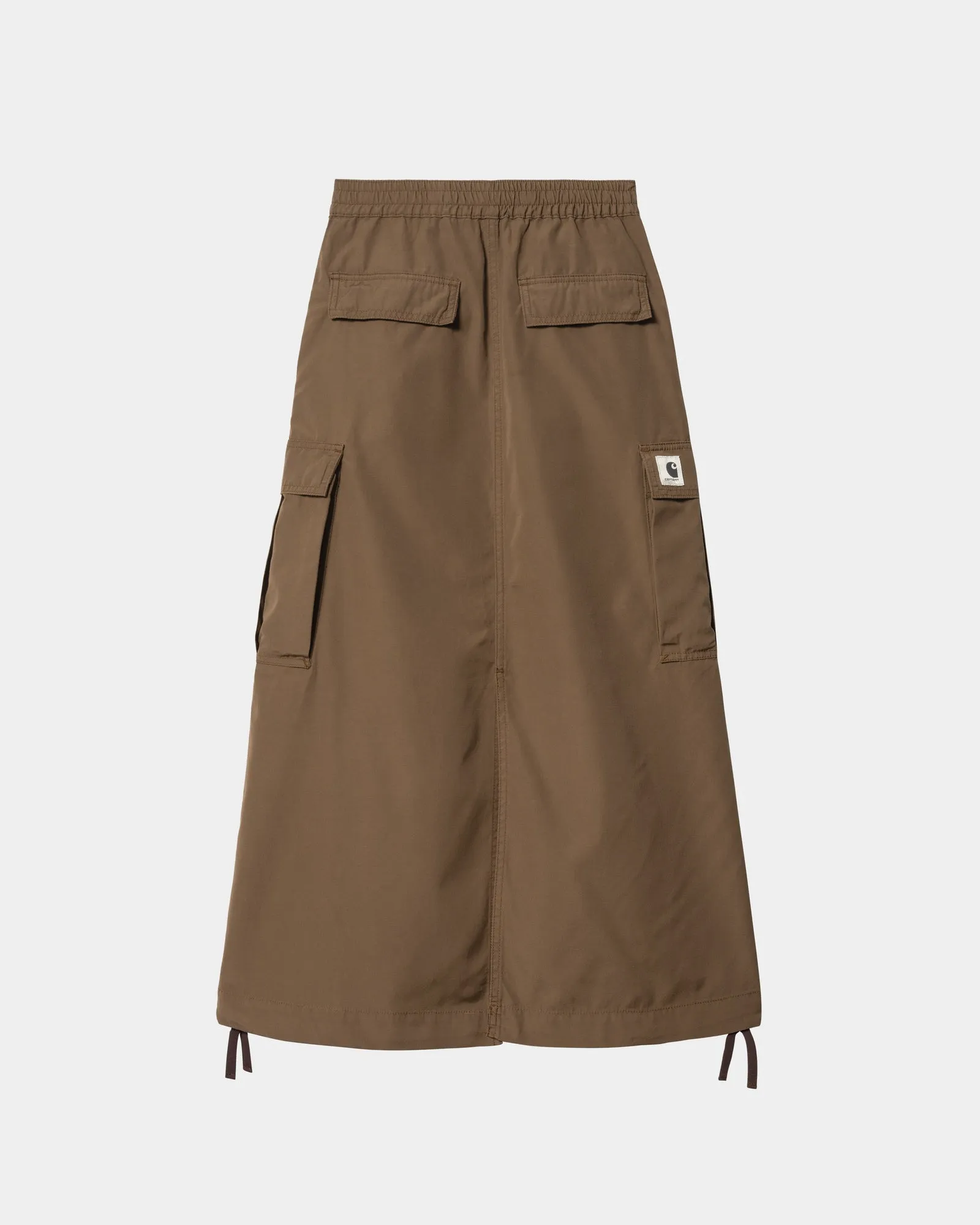 Cargo Skirt Long | Chocolate