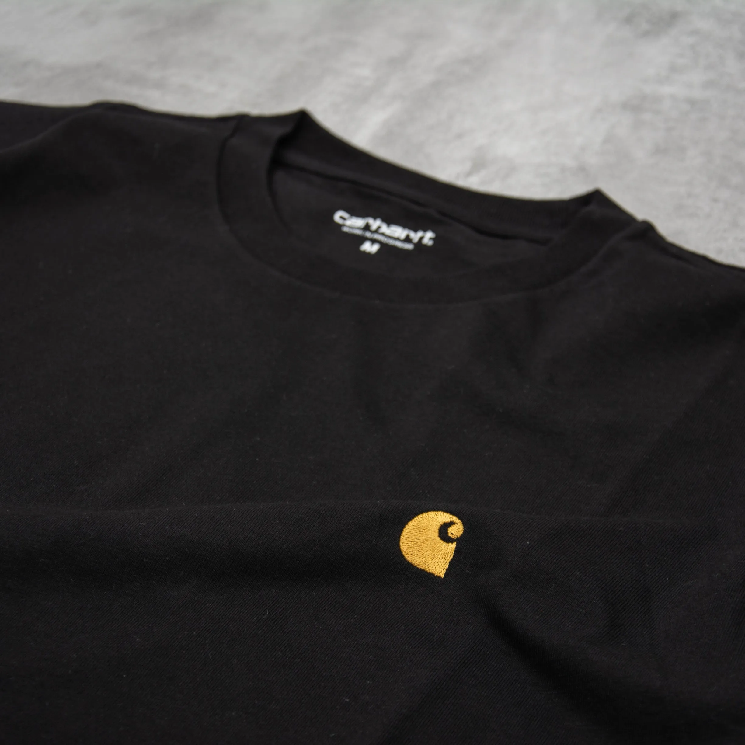 Carhartt WIP Chase S/S Tee - Black