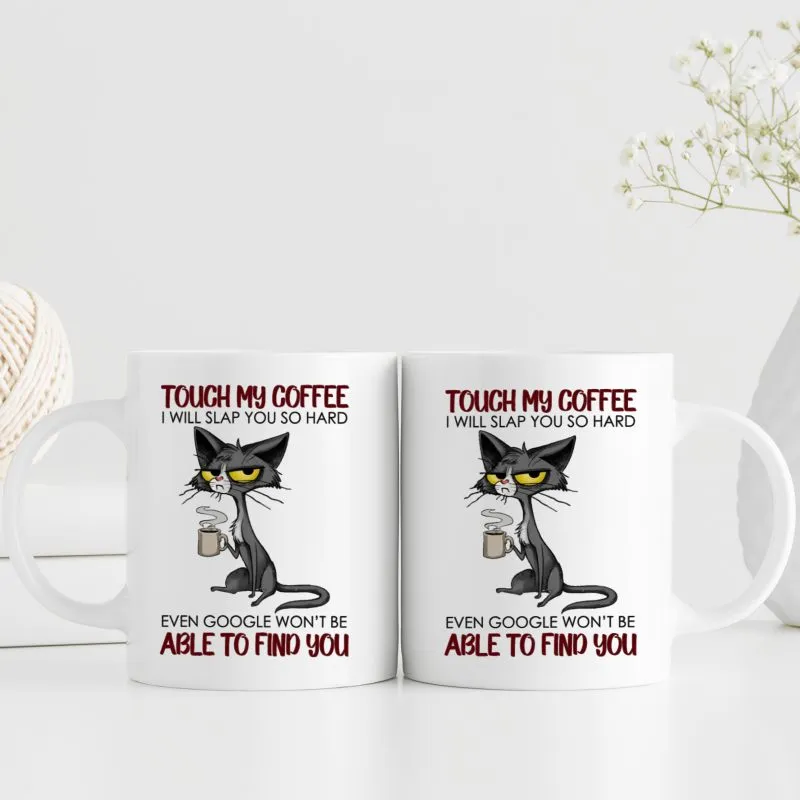 Cat Lover Gift, 1 Piece, 3A Grade, 11 Ounce Funny Ceramic Cat Mug