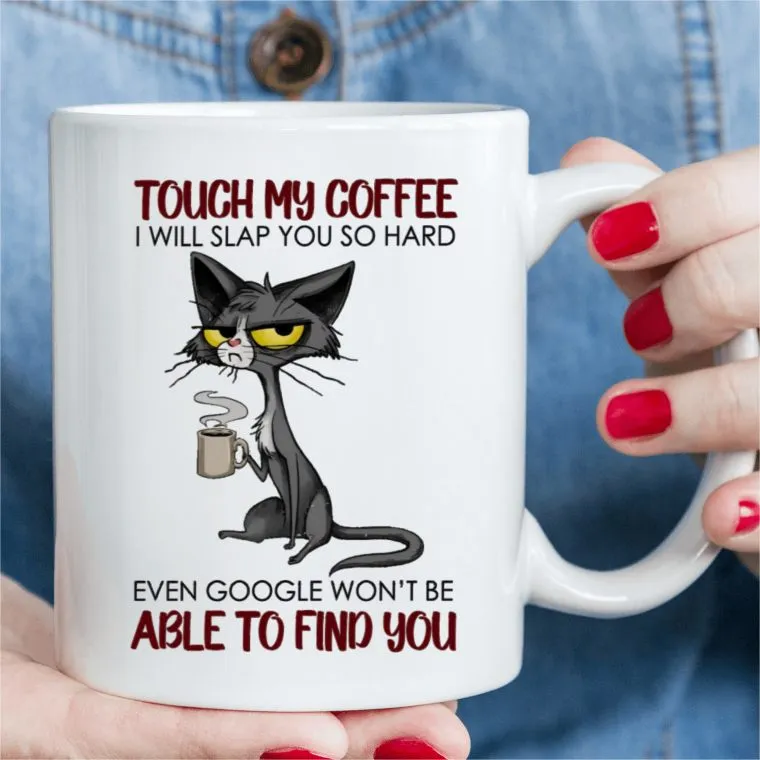 Cat Lover Gift, 1 Piece, 3A Grade, 11 Ounce Funny Ceramic Cat Mug