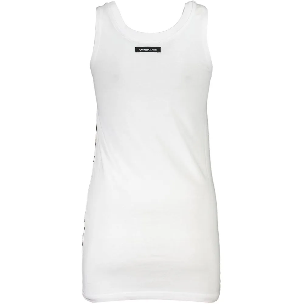 Cavalli Class White Cotton Women Women's Top