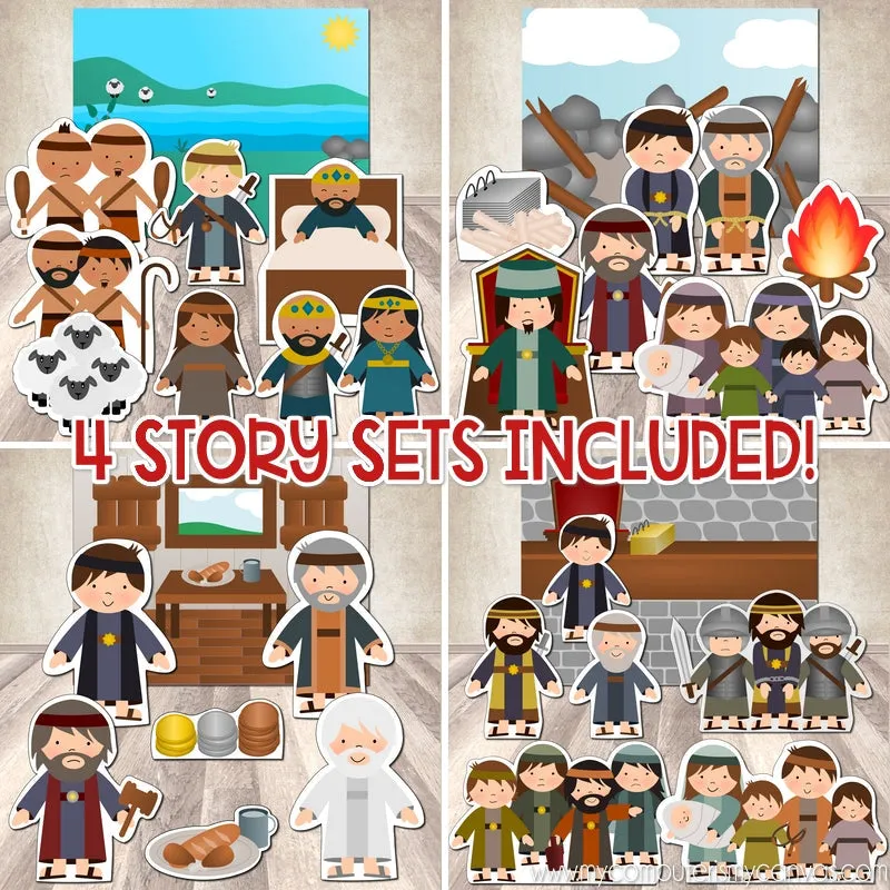 CFM BOOK of MORMON Story Board {KIT 5} Printable