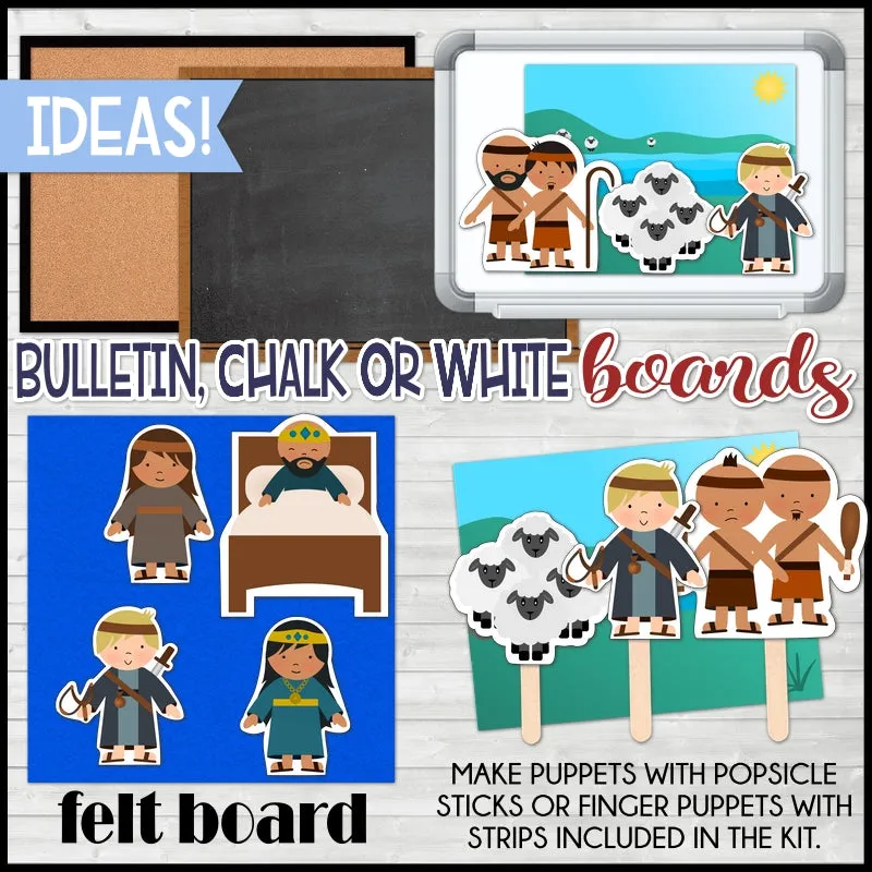 CFM BOOK of MORMON Story Board {KIT 5} Printable