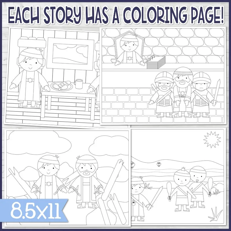 CFM BOOK of MORMON Story Board {KIT 5} Printable