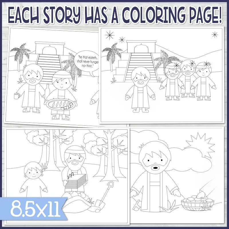 CFM BOOK of MORMON Story Board {KIT 9} Printable