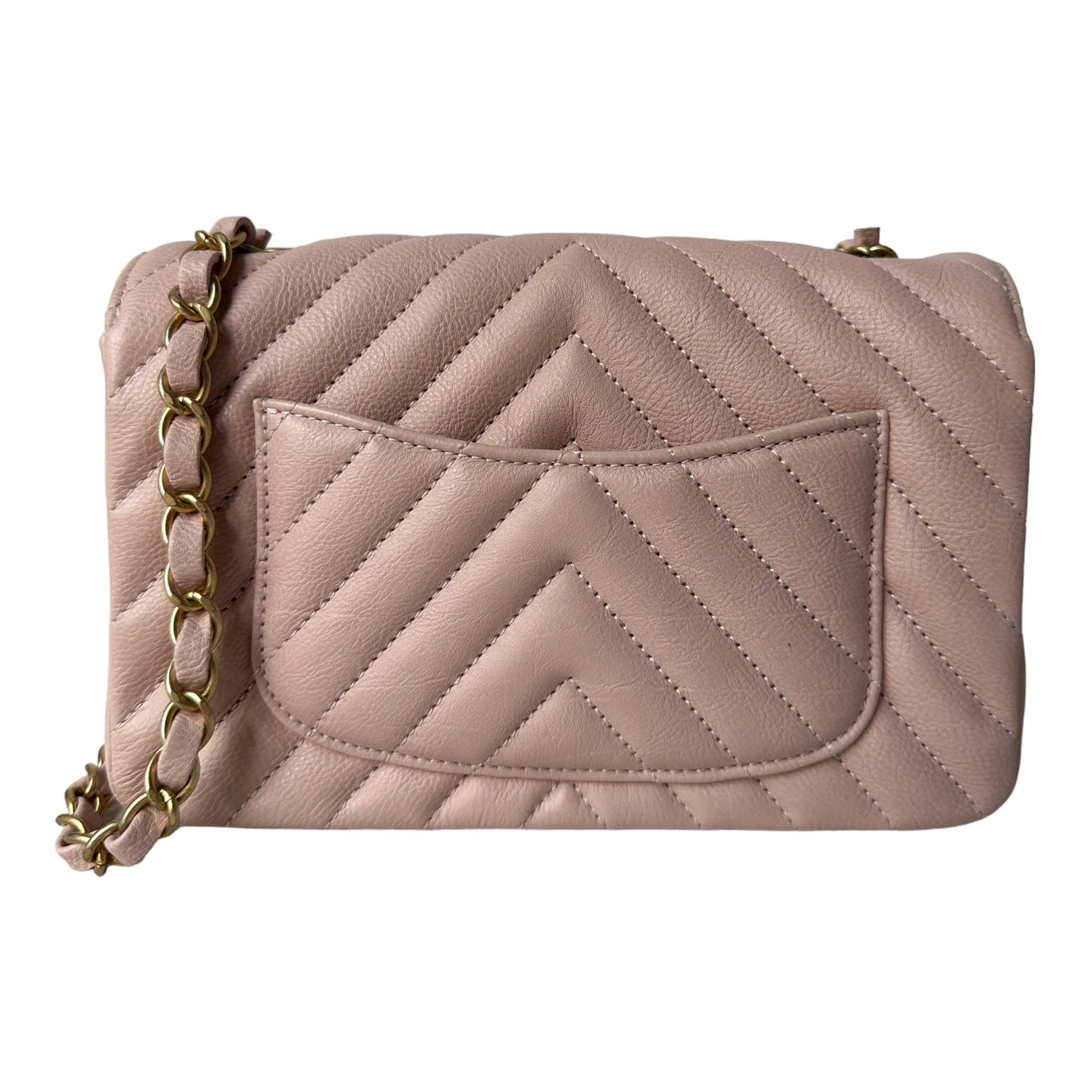 Chanel 17C Cuba Classic Chevron Mini Rectangular