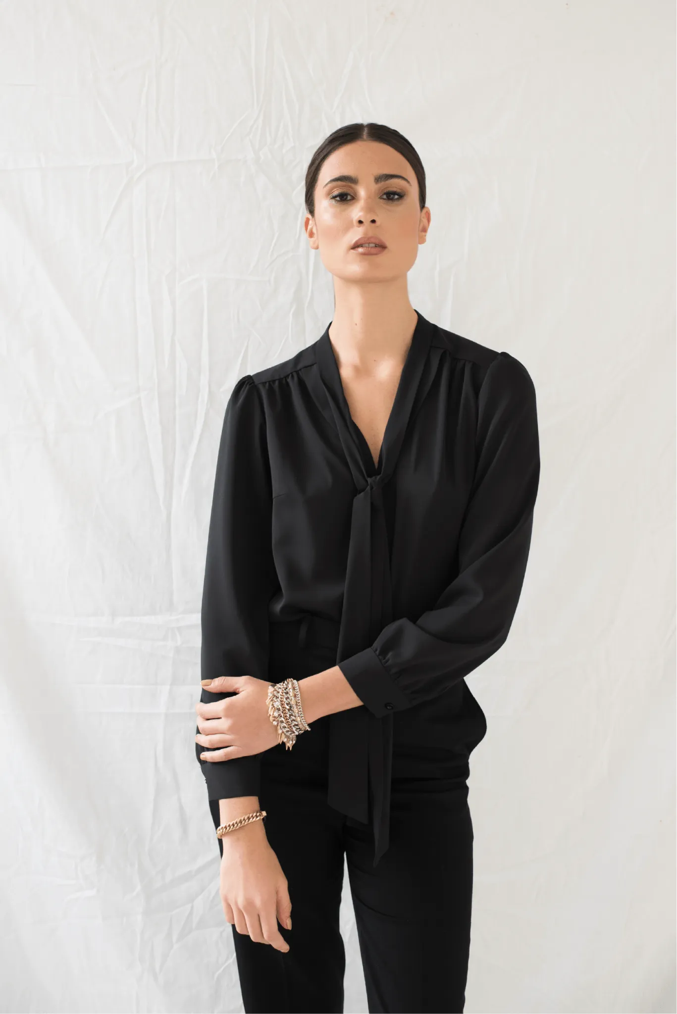 Charlotte Blouse in Black