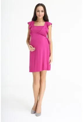 Cherilyn Dress Plum