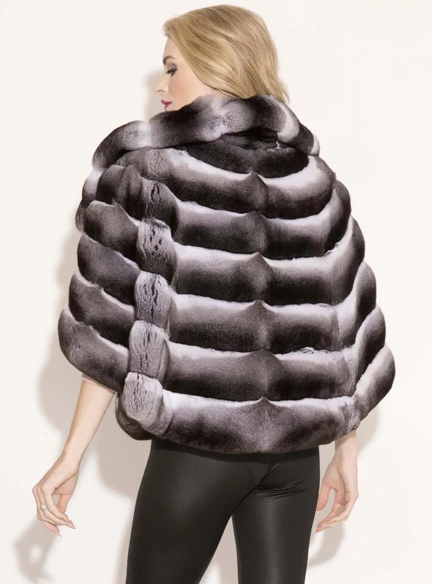 Chinchilla Fur Capelet