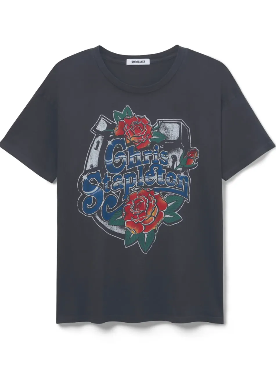 Chris Stapleton Distressed Horeshoe Merch Tee