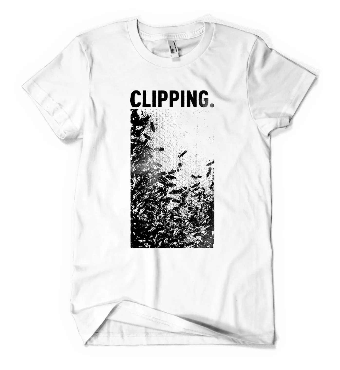 Clipping Bees White T-Shirt