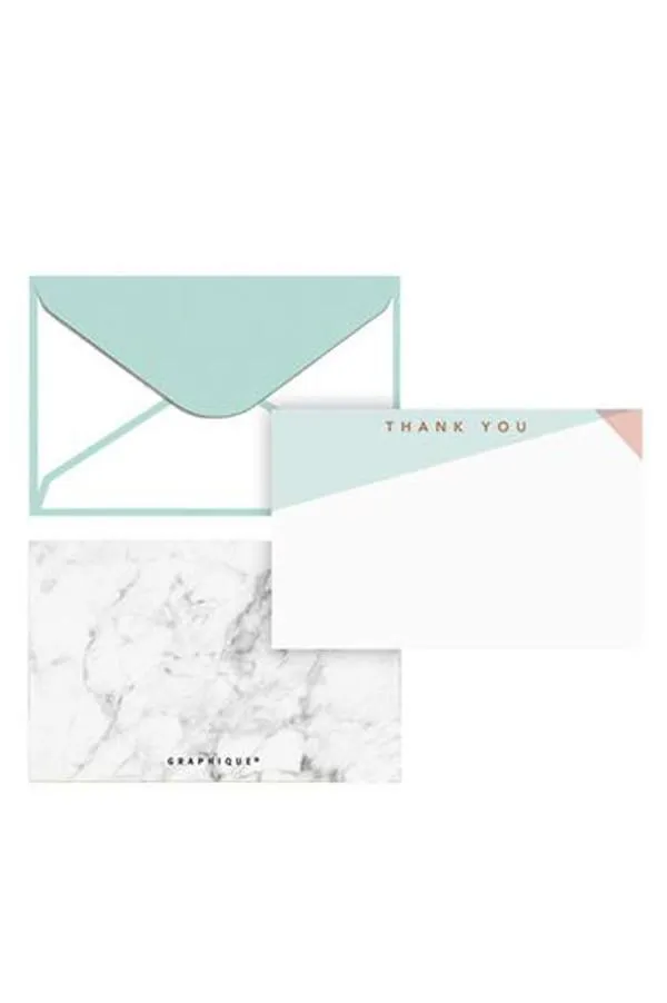 Copper Marble Foil Flat Card Set