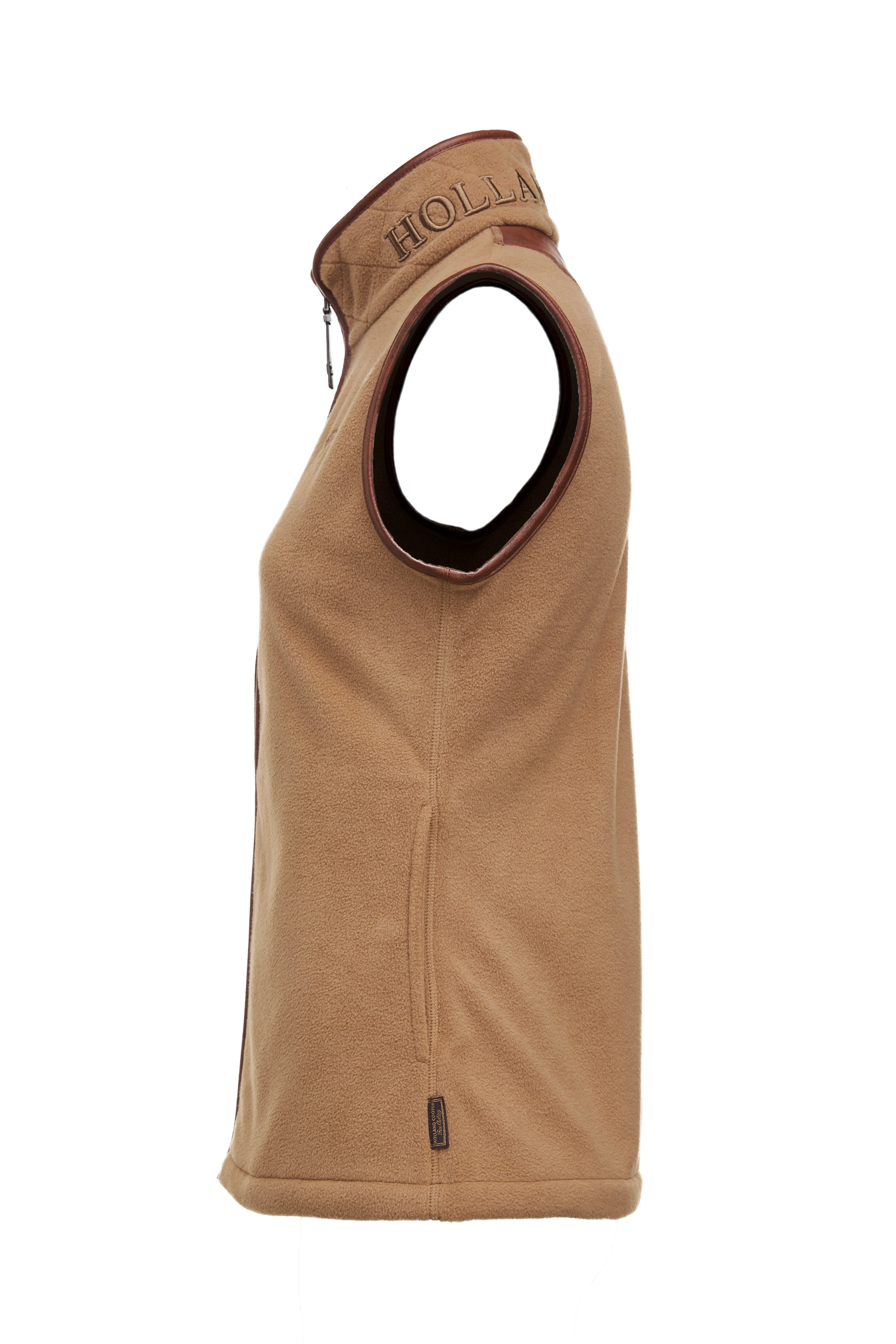 Country Fleece Gilet (Coffee)