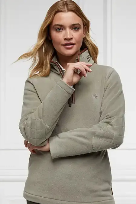 Country Fleece Half Zip (Sage)