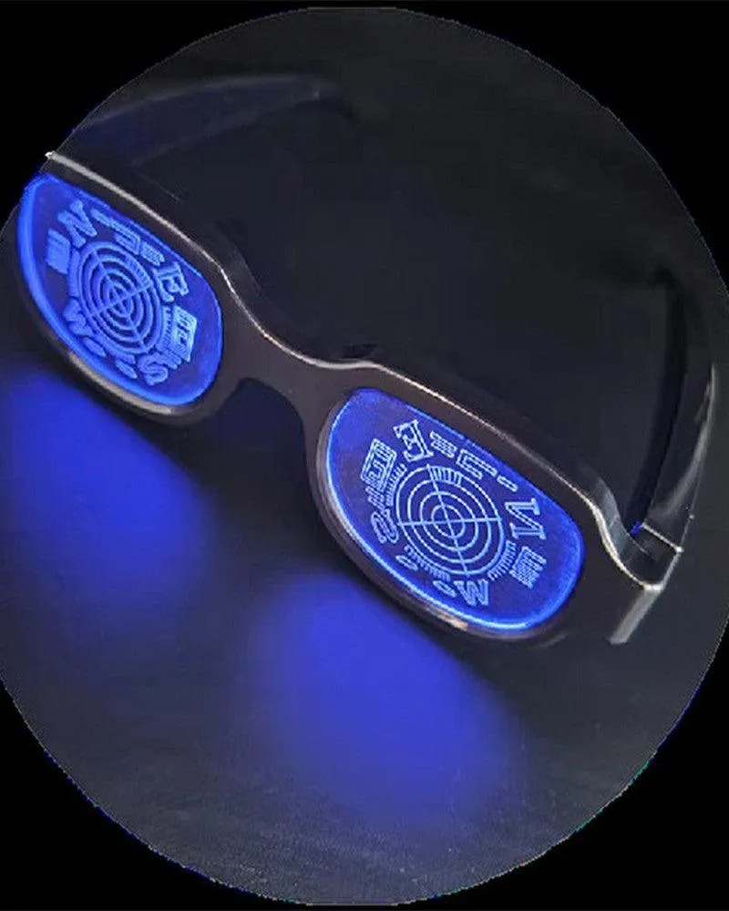 Detective Light Up Led Glasses