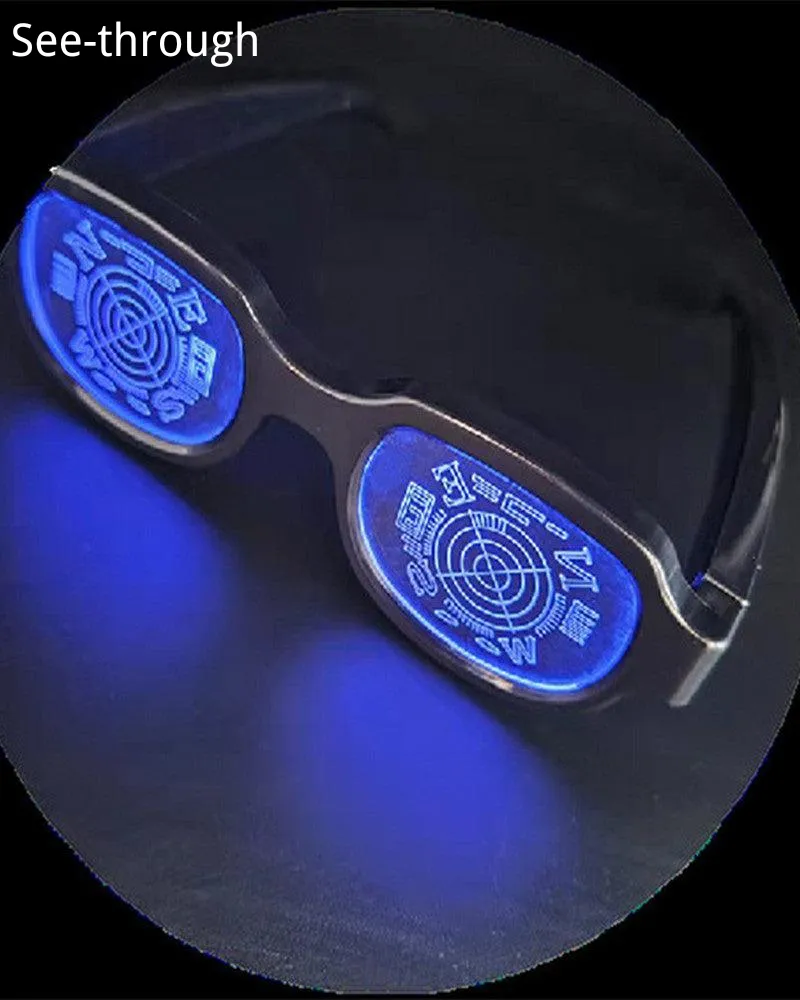 Detective Light Up Led Glasses